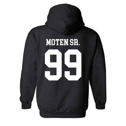Miami - NCAA Football : Ahmad Moten Sr. - Classic Shersey Hooded Sweatshirt-1