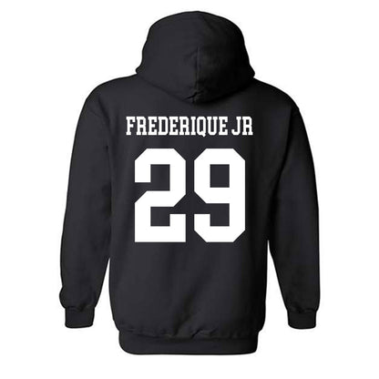 Miami - NCAA Football : Romanas Frederique Jr - Classic Shersey Hooded Sweatshirt-1