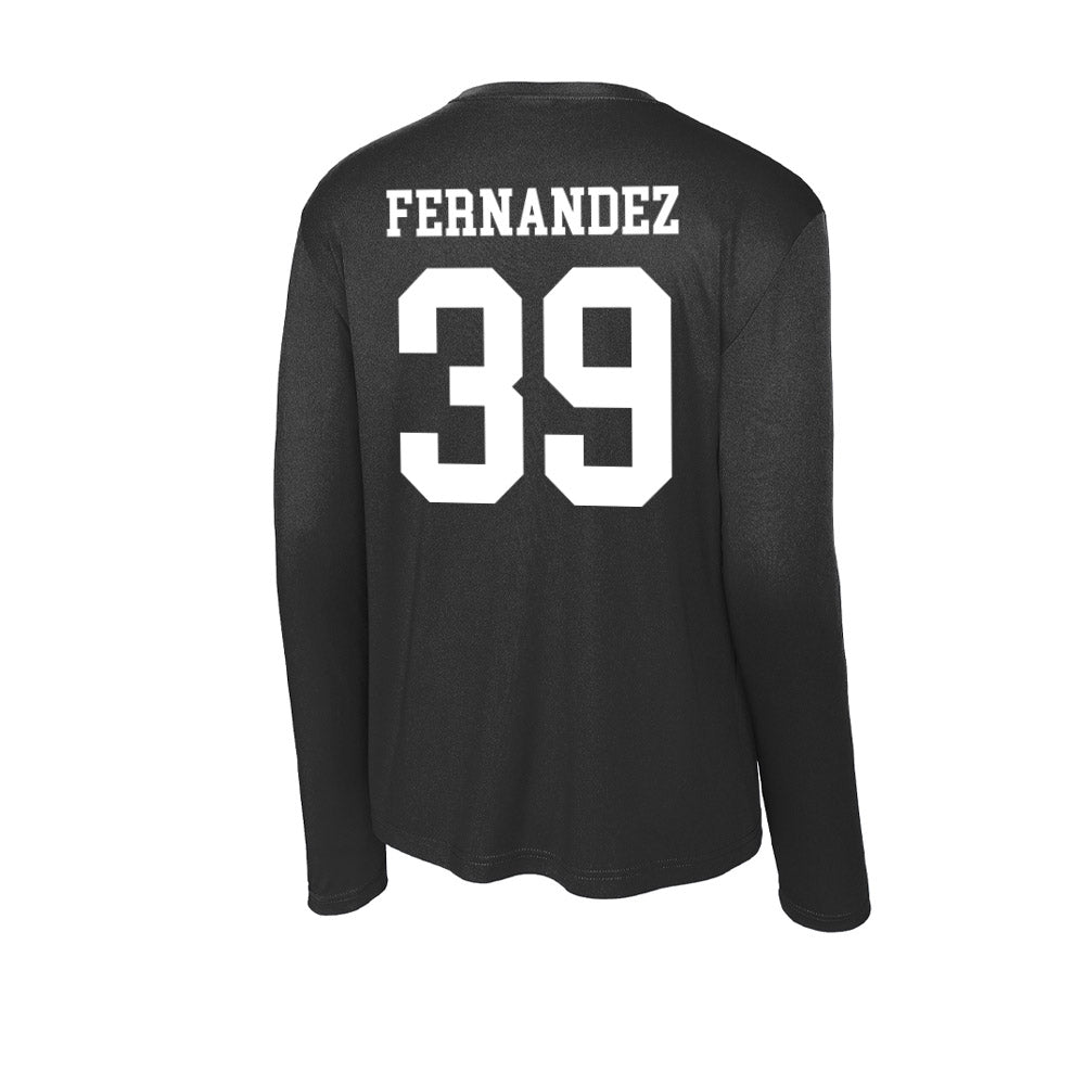 Miami - NCAA Baseball : Michael Fernandez - Classic Shersey Activewear Long Sleeve T-Shirt-1