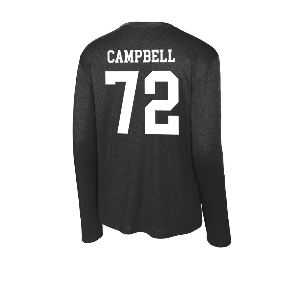 Miami - NCAA Football : Demetrius Campbell - Classic Shersey Activewear Long Sleeve T-Shirt-1