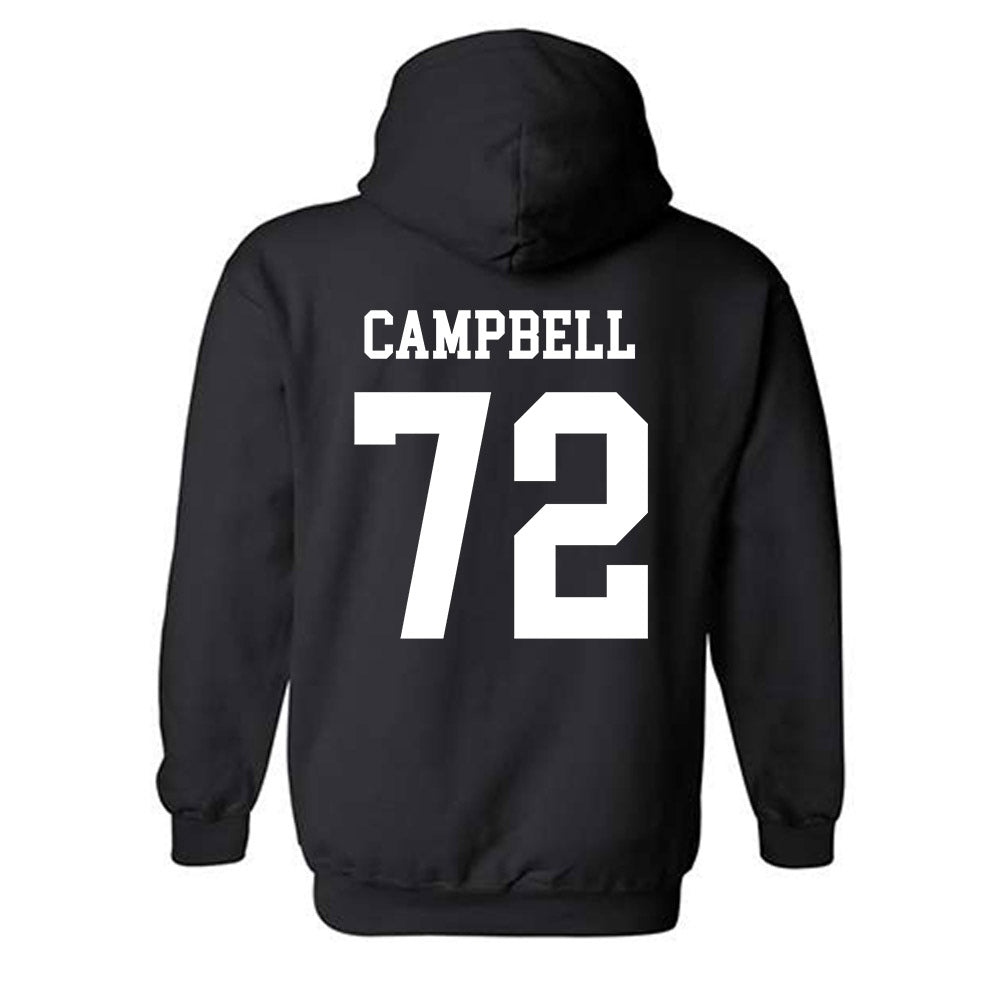 Miami - NCAA Football : Demetrius Campbell - Classic Shersey Hooded Sweatshirt-1