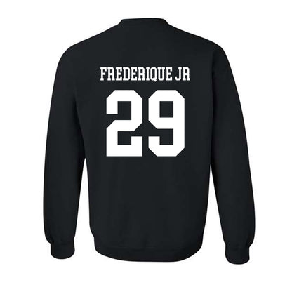 Miami - NCAA Football : Romanas Frederique Jr - Classic Shersey Crewneck Sweatshirt-1