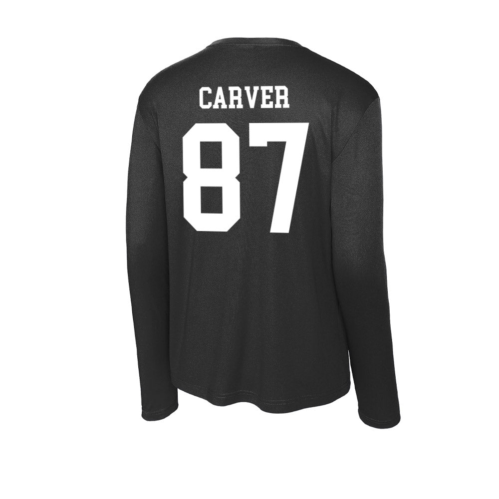 Miami - NCAA Football : Hunter Carver - Classic Shersey Activewear Long Sleeve T-Shirt-1