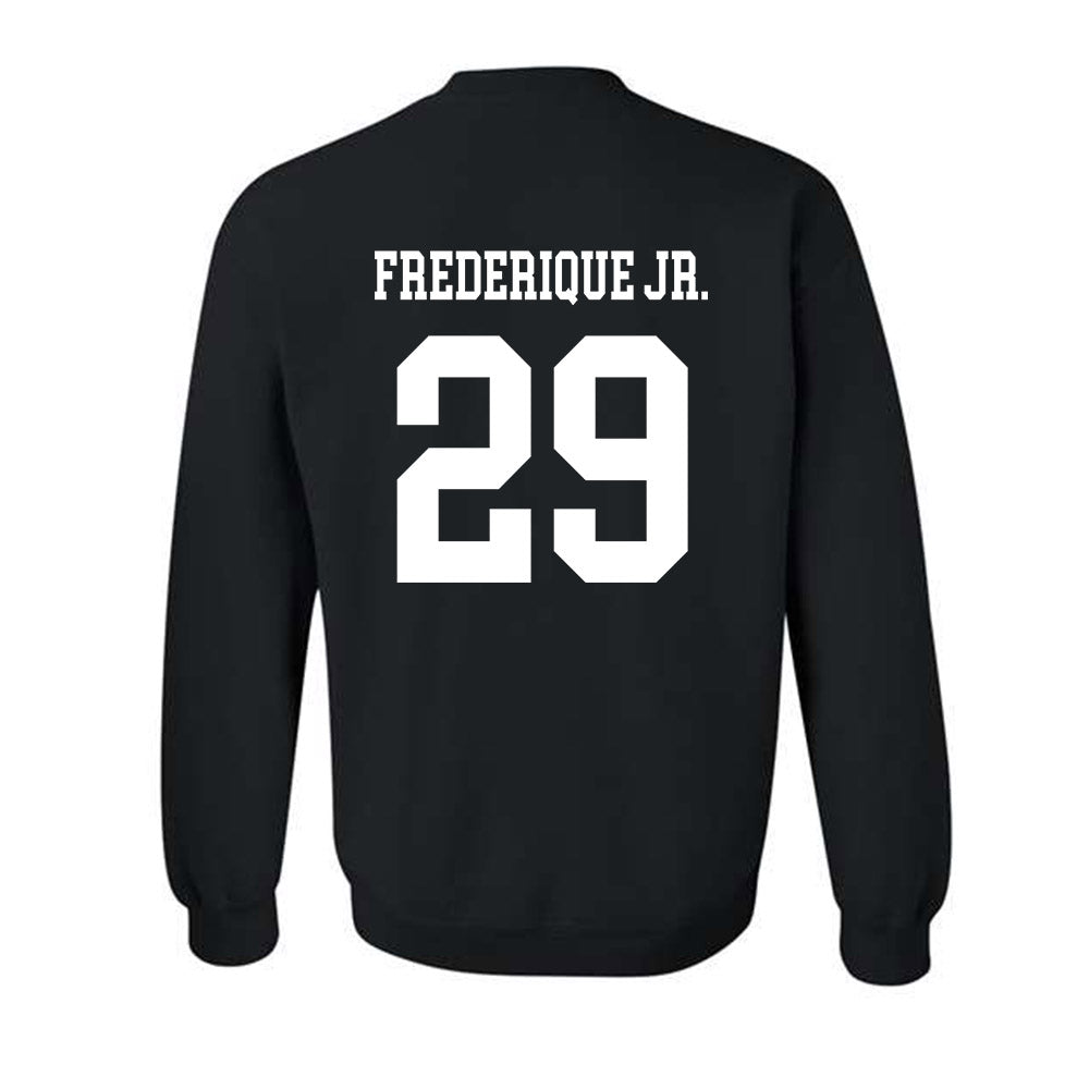 Miami - NCAA Football : OJ Frederique Jr. - Classic Shersey Crewneck Sweatshirt-1