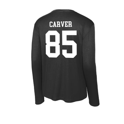 Miami - NCAA Football : Jackson Carver - Classic Shersey Activewear Long Sleeve T-Shirt-1