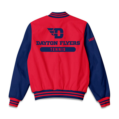 Dayton - NCAA Men's Tennis : Eric Suk - Bomber Jacket