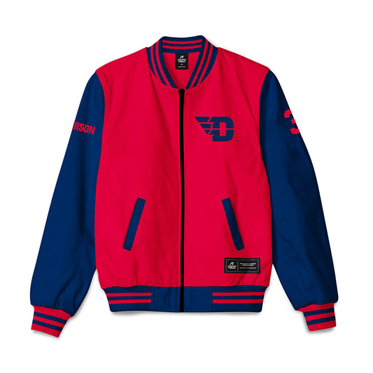 Dayton - NCAA Football : Josh Anderson - Bomber Jacket