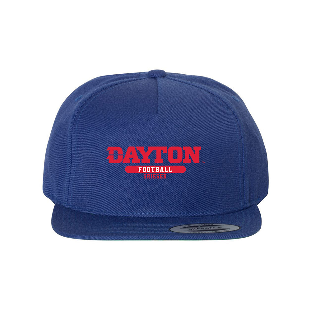 Dayton - NCAA Football : Nicholas Grieser - Snapback Hat