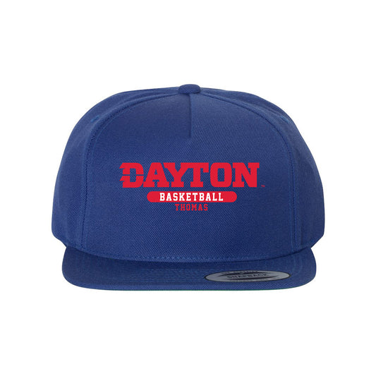 Dayton - NCAA Men's Basketball : Malcolm Thomas - Snapback Hat-0