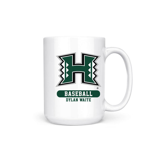 Hawaii - NCAA Baseball : Dylan Waite - Coffee Mug-0