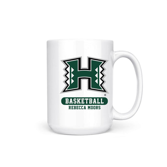 Hawaii - NCAA Women's Basketball : Rebecca Moors - Coffee Mug-0