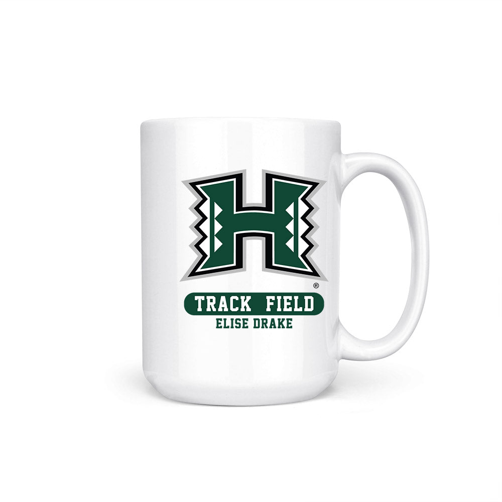 Hawaii - NCAA Women's Track & Field : Elise Drake - Coffee Mug-0