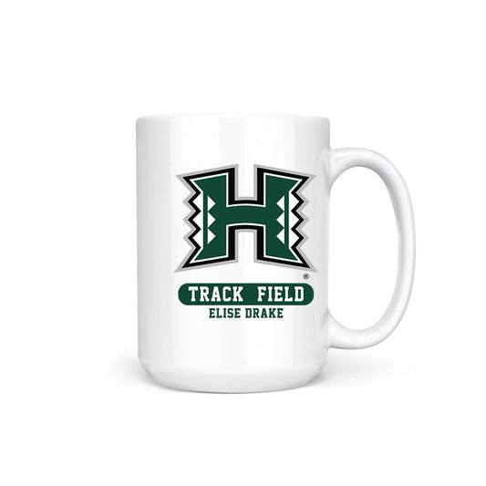 Hawaii - NCAA Women's Track & Field : Elise Drake - Coffee Mug-0