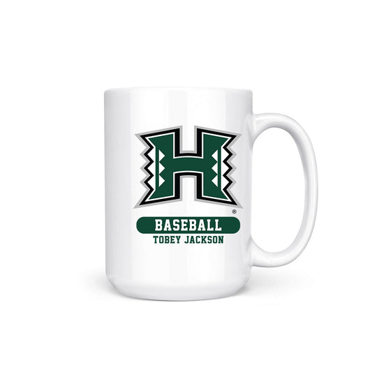 Hawaii - NCAA Baseball : Tobey Jackson - Coffee Mug-0