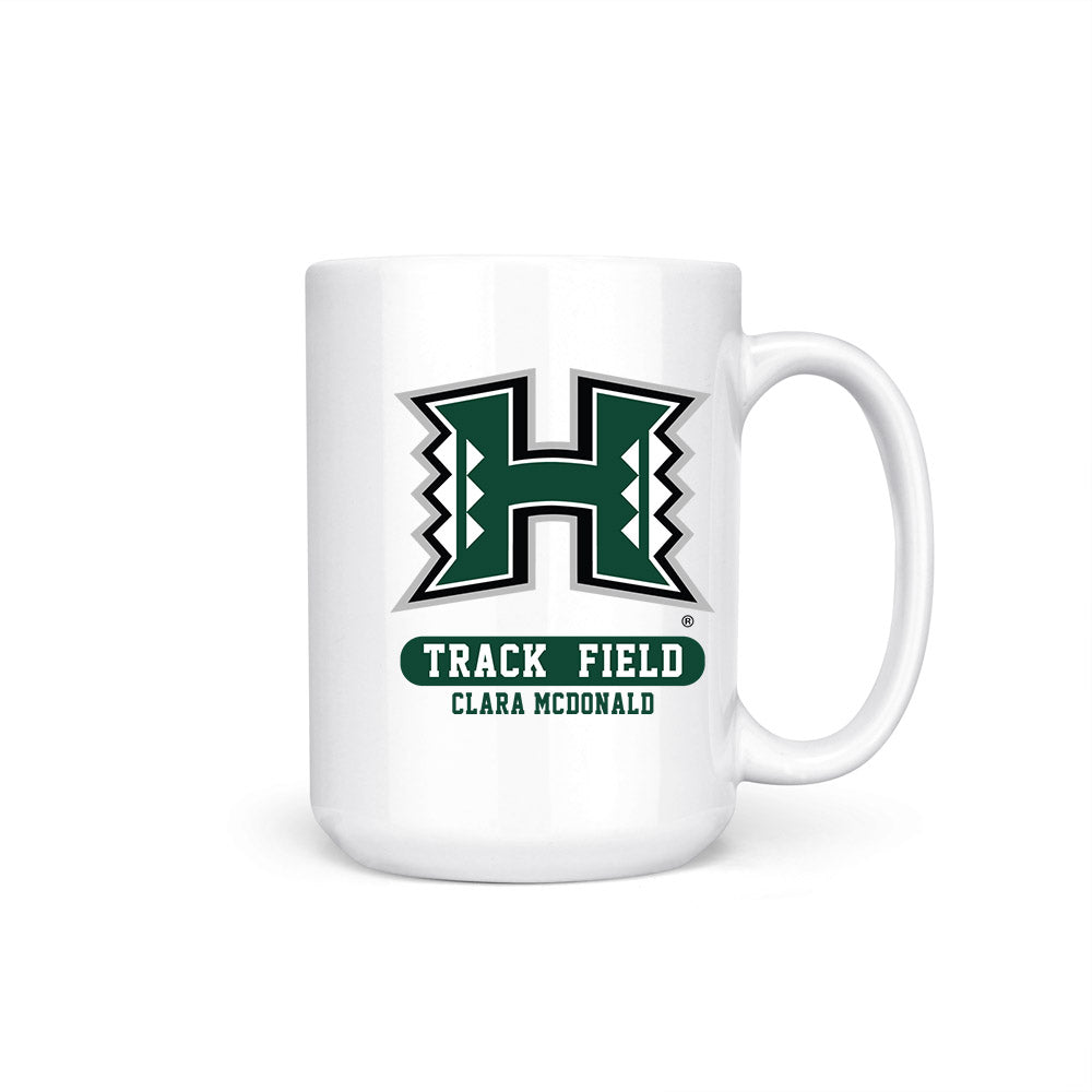 Hawaii - NCAA Women's Track & Field : Clara McDonald - Coffee Mug-0