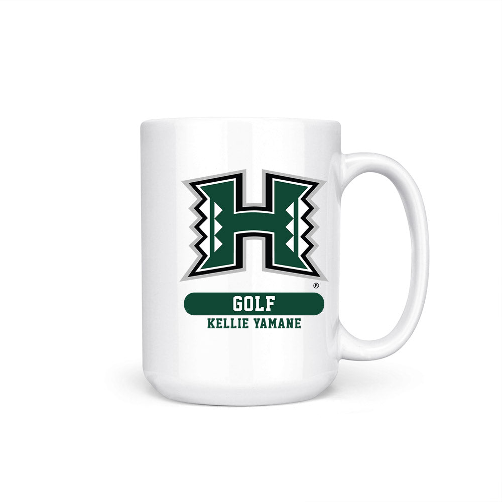 Hawaii - NCAA Women's Golf : Kellie Yamane - Coffee Mug-0