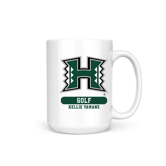 Hawaii - NCAA Women's Golf : Kellie Yamane - Coffee Mug-0