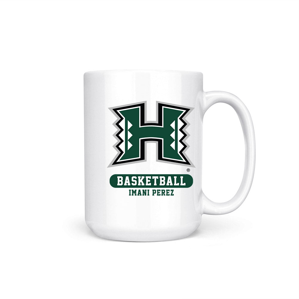 Hawaii - NCAA Women's Basketball : Imani Perez - Coffee Mug-0