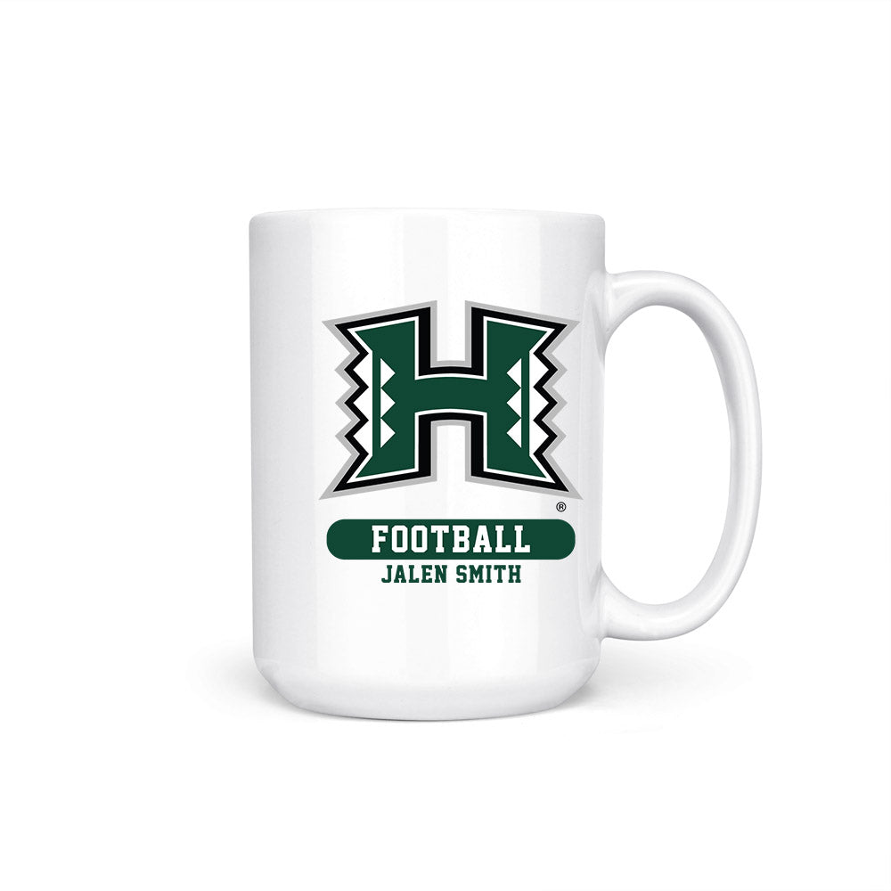 Hawaii - NCAA Football : Jalen Smith - Coffee Mug-0