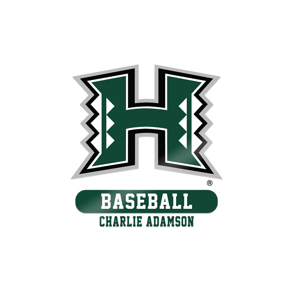 Hawaii - NCAA Baseball : Charlie Adamson - Sticker-0