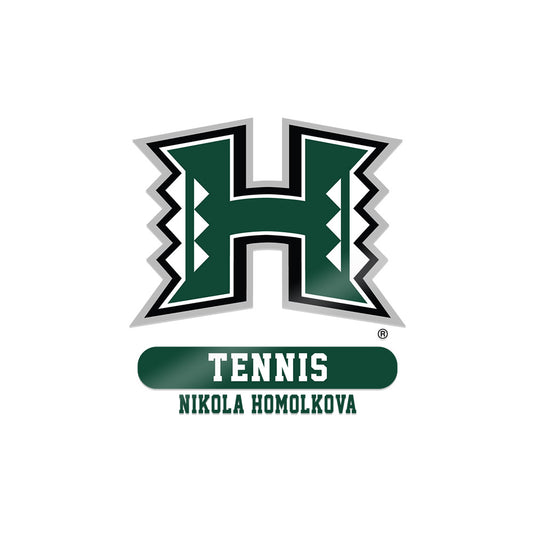 Hawaii - NCAA Women's Tennis : Nikola Homolkova - Sticker-0