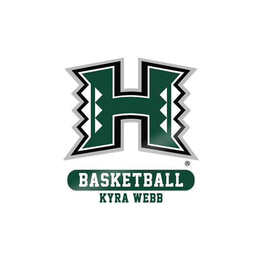 Hawaii - NCAA Women's Basketball : Kyra Webb - Sticker-0