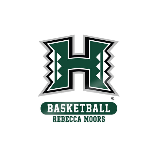 Hawaii - NCAA Women's Basketball : Rebecca Moors - Sticker-0