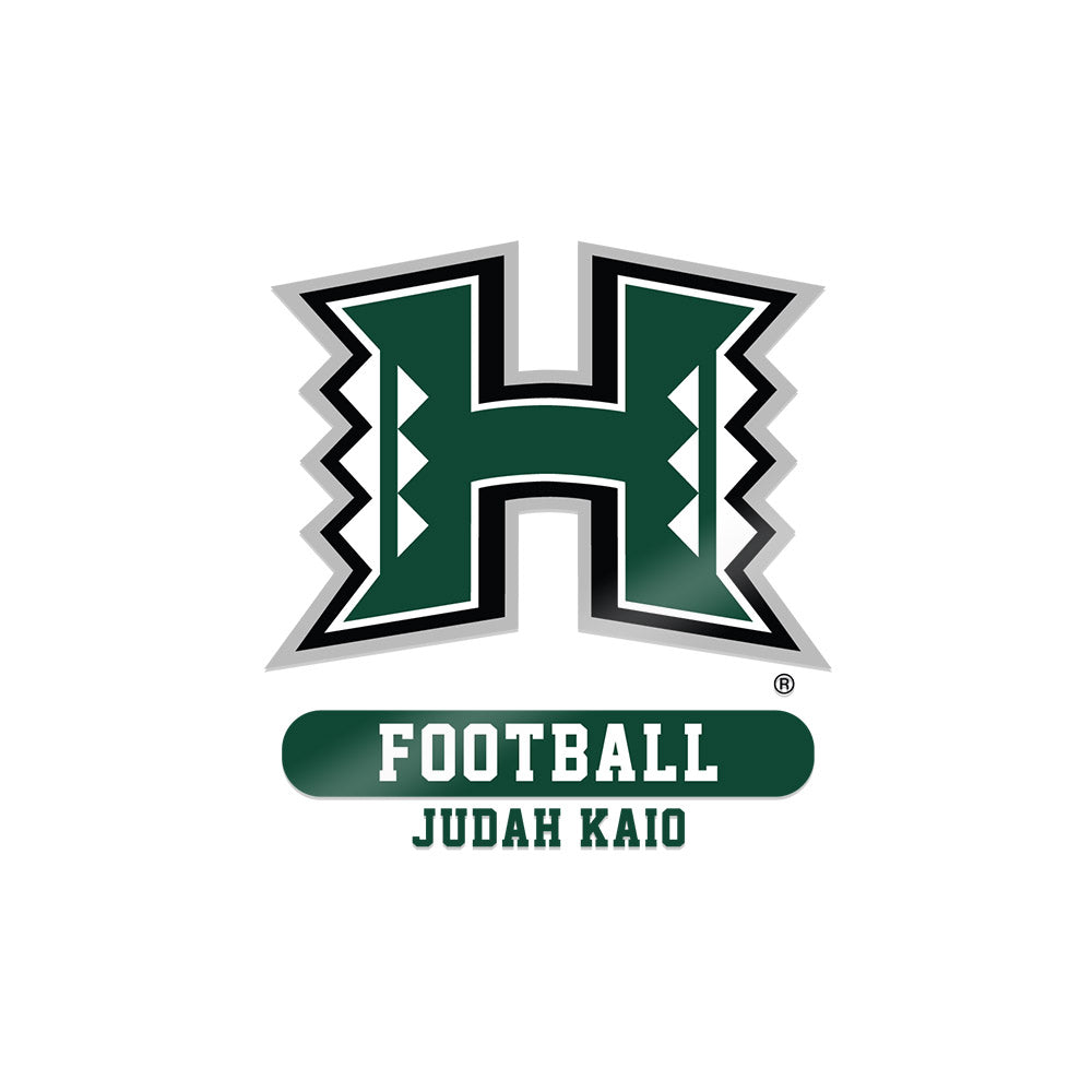 Hawaii - NCAA Football : Judah Kaio - Sticker-0