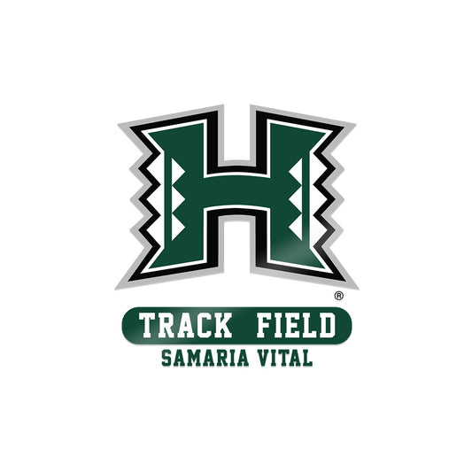 Hawaii - NCAA Women's Track & Field : Samaria Vital - Sticker-0