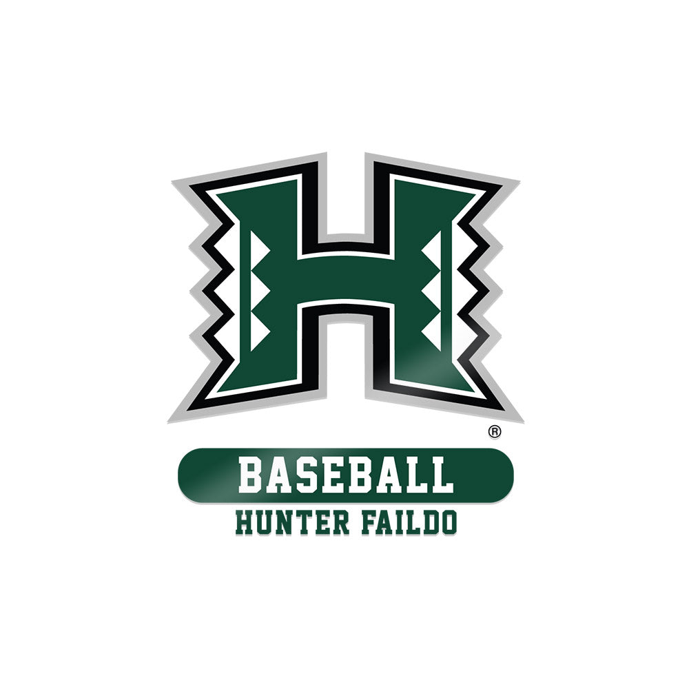 Hawaii - NCAA Baseball : Hunter Faildo - Sticker-0
