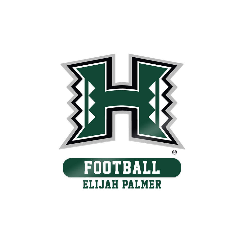 Hawaii - NCAA Football : Elijah Palmer - Sticker-0