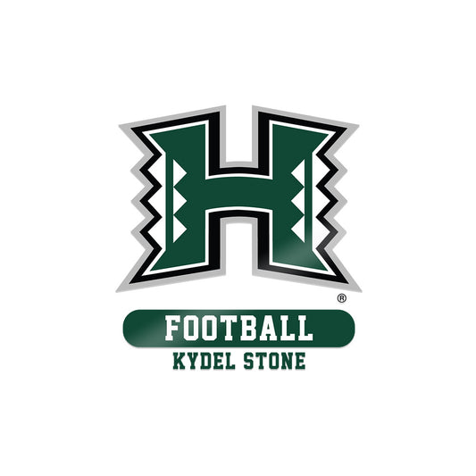 Hawaii - NCAA Football : Kydel Stone - Sticker-0
