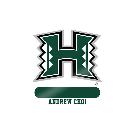 Hawaii - NCAA Football : Andrew Choi - Sticker-0