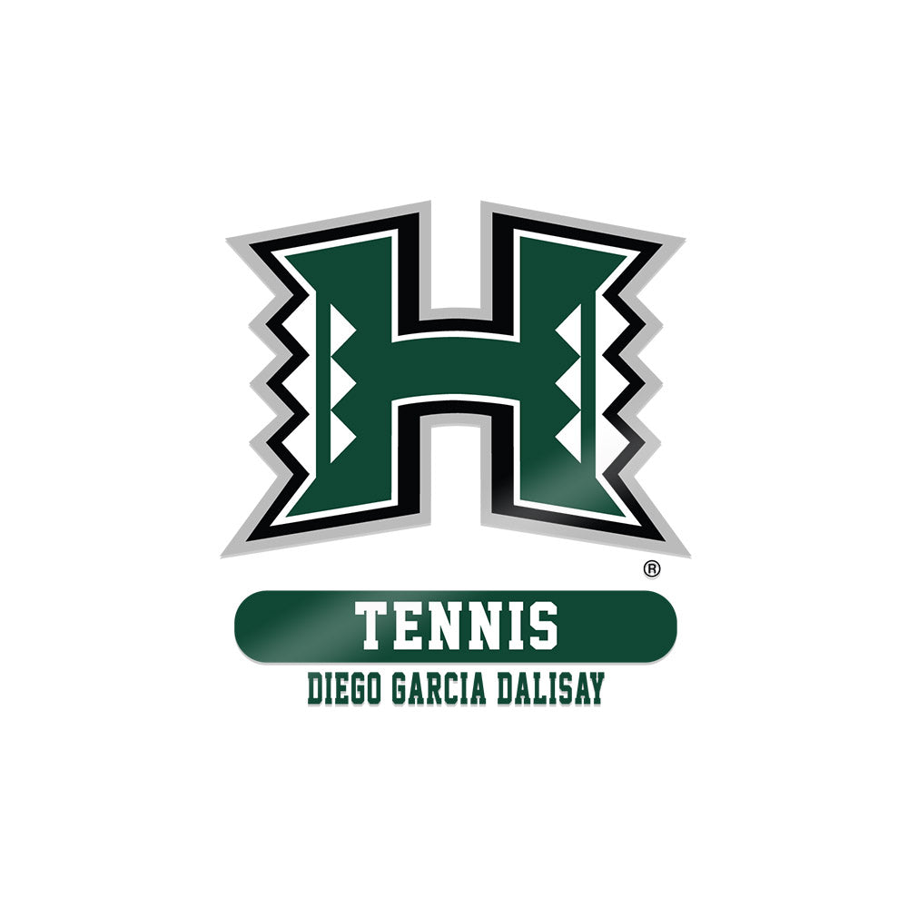 Hawaii - NCAA Men's Tennis : Diego Garcia Dalisay - Sticker-0