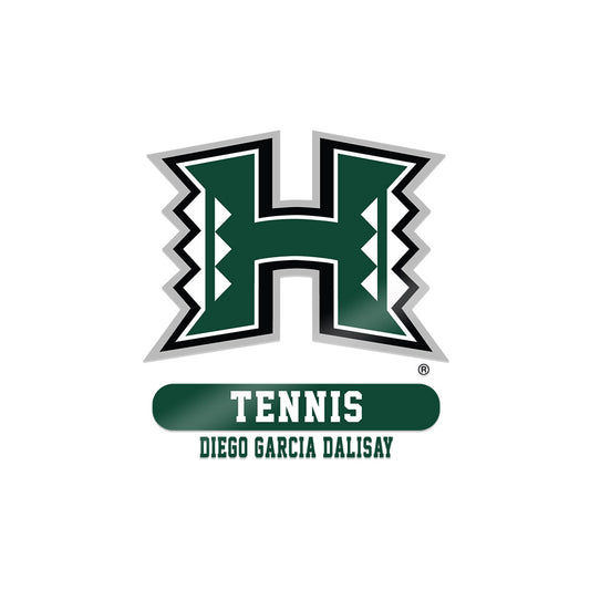 Hawaii - NCAA Men's Tennis : Diego Garcia Dalisay - Sticker-0