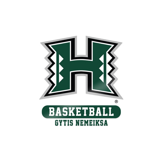 Hawaii - NCAA Men's Basketball : Gytis Nemeiksa - Sticker-0