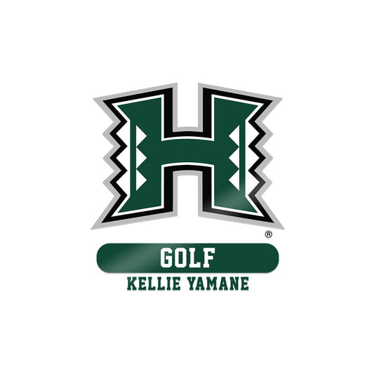 Hawaii - NCAA Women's Golf : Kellie Yamane - Sticker-0