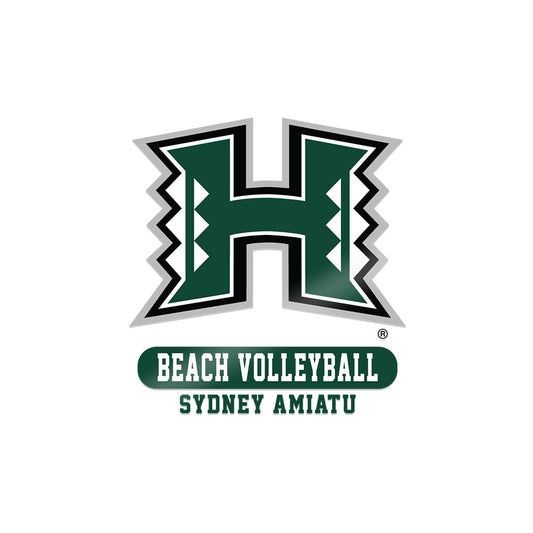 Hawaii - NCAA Beach Volleyball : Sydney Amiatu - Sticker-0