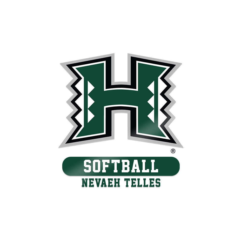 Hawaii - NCAA Softball : Nevaeh Telles - Sticker-0