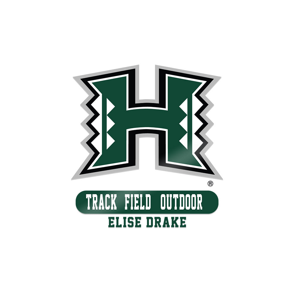 Hawaii - NCAA Women's Track & Field : Elise Drake - Sticker-0