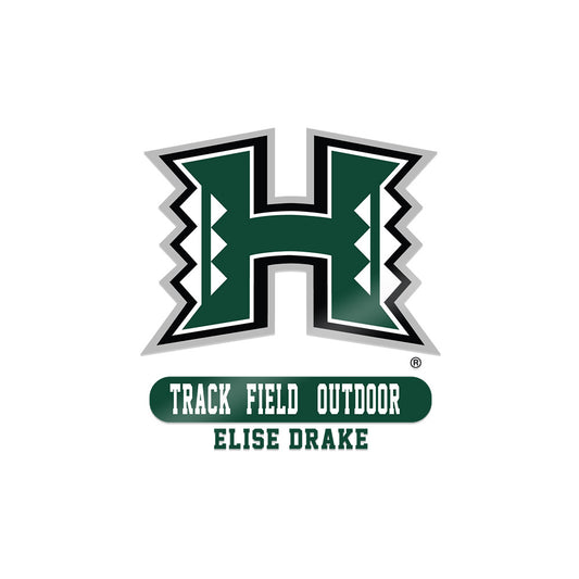 Hawaii - NCAA Women's Track & Field : Elise Drake - Sticker-0