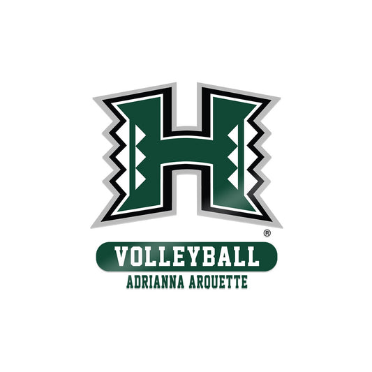 Hawaii - NCAA Women's Volleyball : Adrianna Arquette - Sticker-0