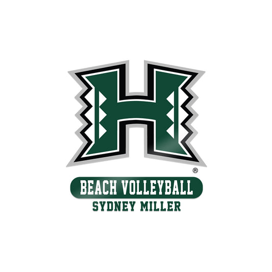 Hawaii - NCAA Beach Volleyball : Sydney Miller - Sticker-0