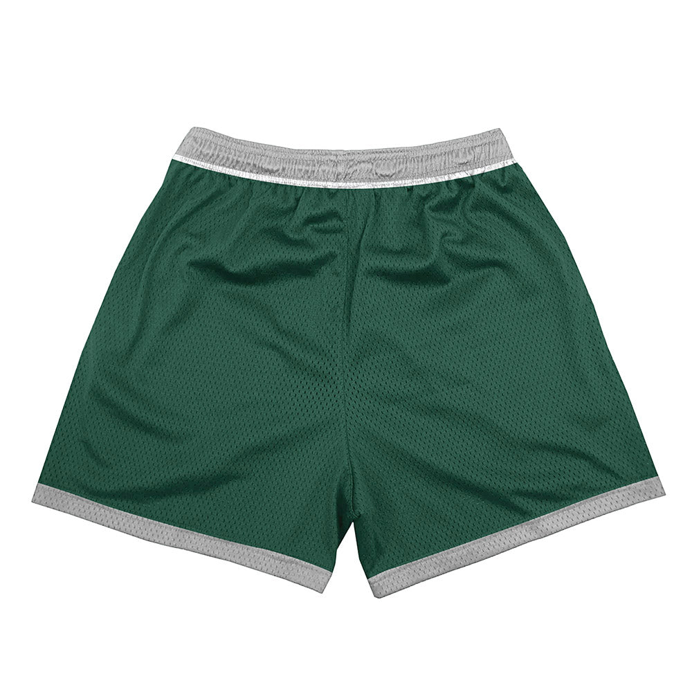 Hawaii - NCAA Football : Isaac Maugaleoo - Green Shorts