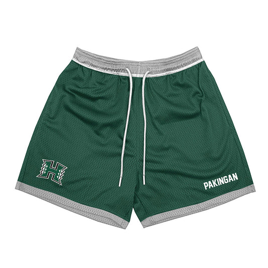 Hawaii - NCAA Women's Cross Country : Melanie Pakingan - Green Shorts-0