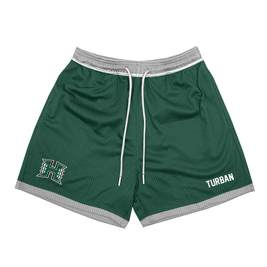 Hawaii - NCAA Women's Track & Field : Lilian Turban - Green Shorts