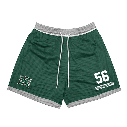 Hawaii - NCAA Football : Boogie Henderson - Shorts-0