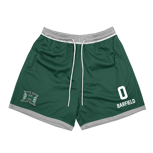 Hawaii - NCAA Football : Cam Barfield - Shorts-0