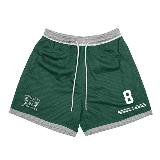 Hawaii - NCAA Football : Kilinahe Mendiola-Jensen - Shorts-0