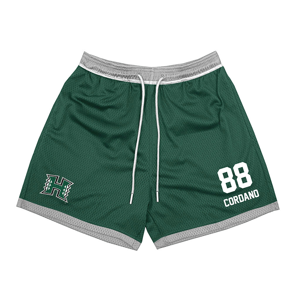 Hawaii - NCAA Football : Alan Cordano - Shorts-0